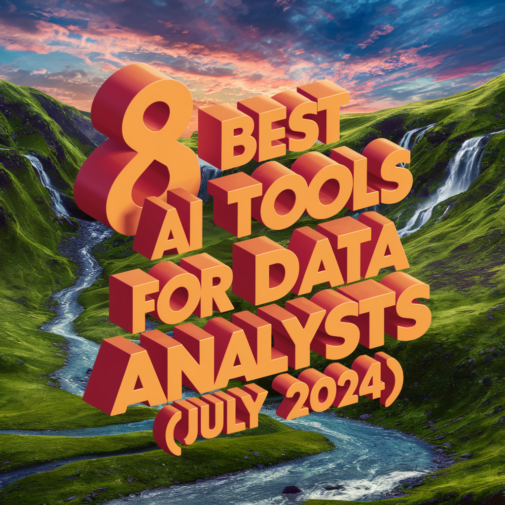 The 8 Top AI Tools for Data Analysts: Expert Recommendations in July 2024.